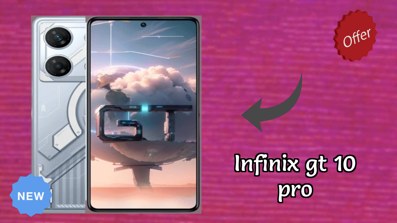 Infinix GT 10 Pro Display Technology: 6.67 Inches (16.94 Cm) Screen