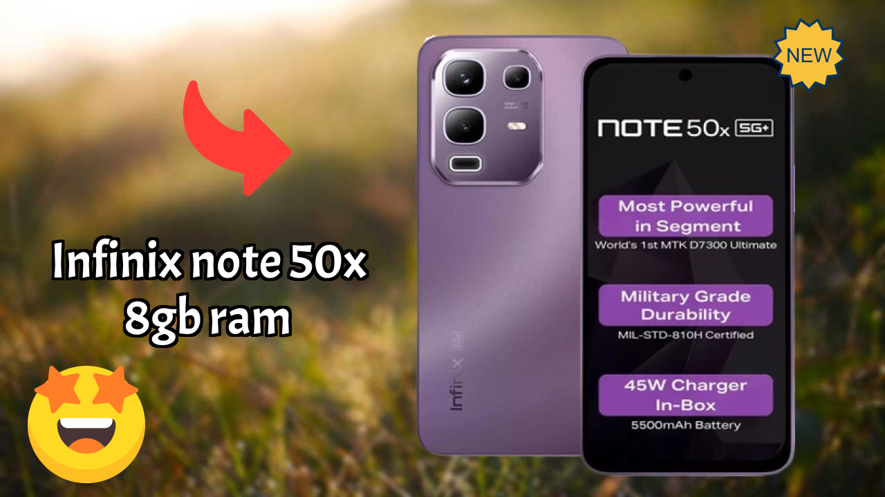 Infinix Note 50X 8GB RAM Review: 8 GB RAM Multitasking Tested