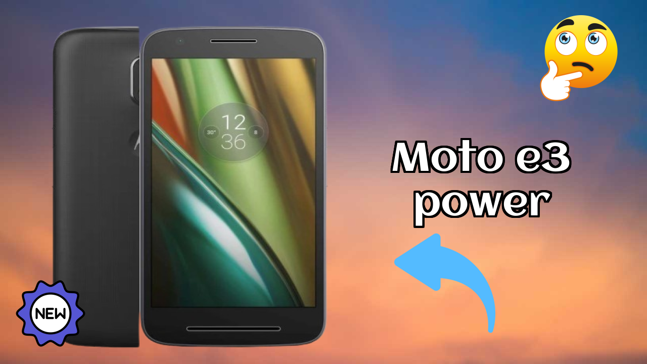 Moto E3 Power Battery Life: 3500 MAh Fast Charging Charging Speed