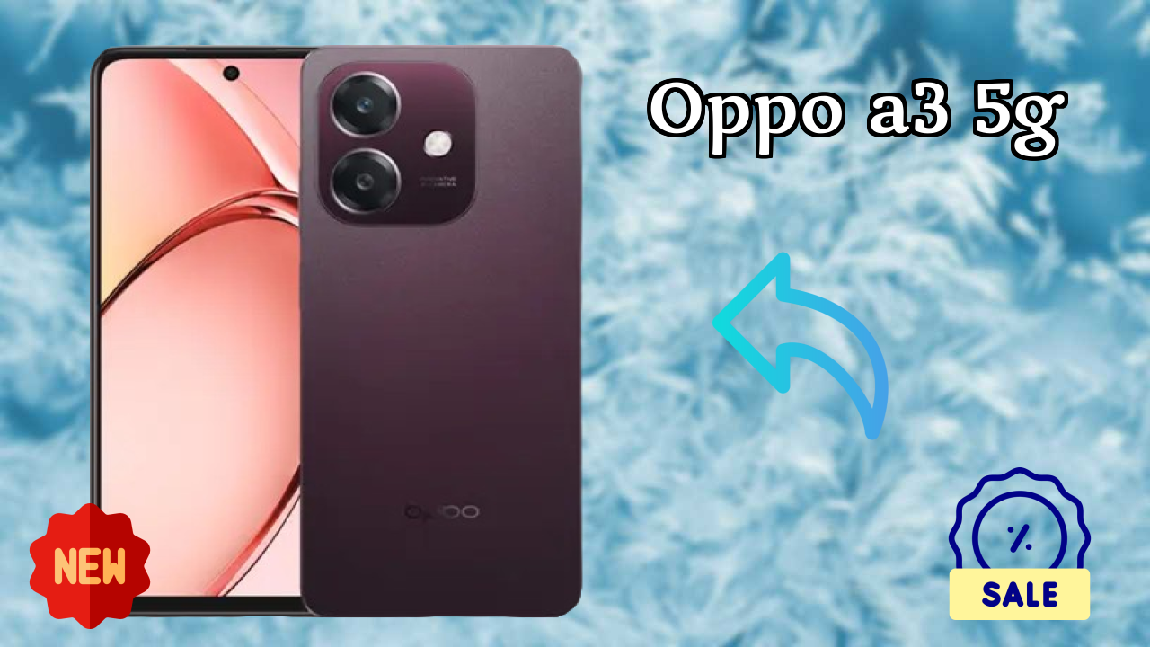 OPPO A3 5G Display Size: 6.67 Inches (16.94 Cm) Screen Test