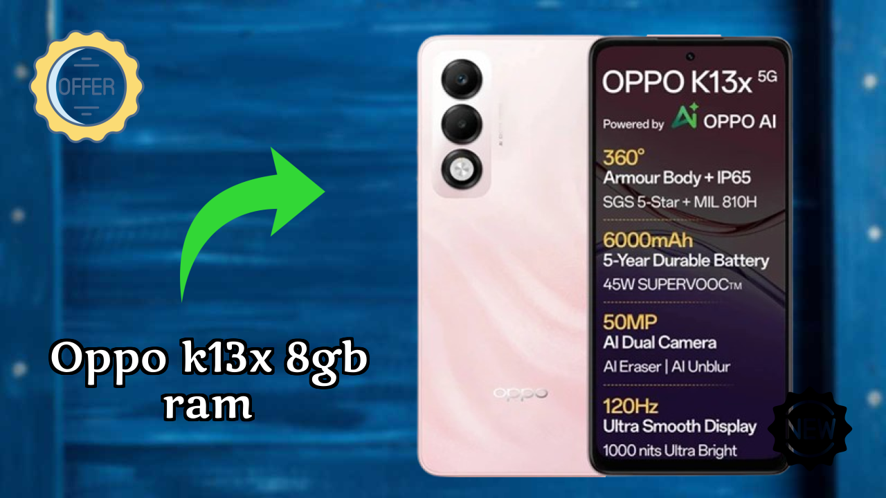 OPPO K13x 8GB RAM Price Analysis: ₹13,489 Good Investment?