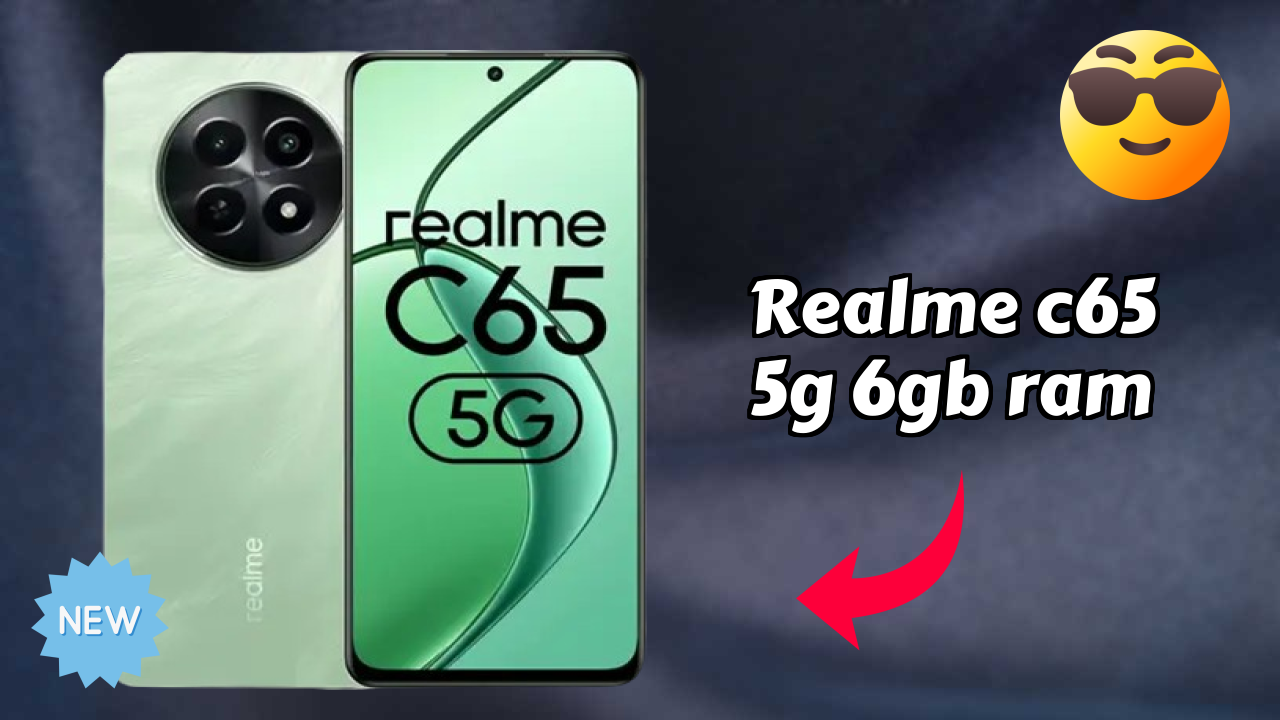 Realme C65 5G 6GB RAM Gaming Test: MediaTek Dimensity 6300 FPS Performance