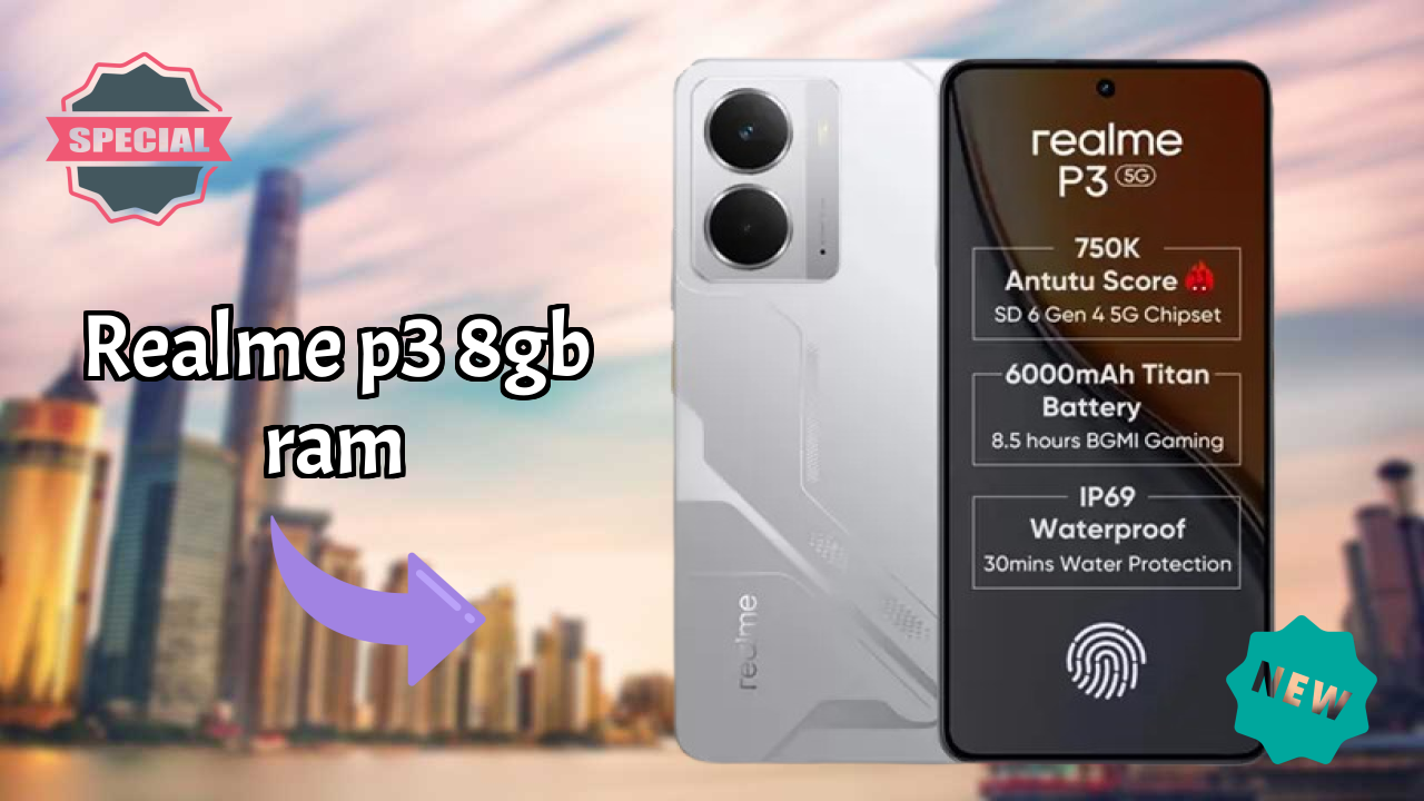 Realme P3 8GB RAM Gaming Benchmarks: Snapdragon 6 Gen 4 Tested