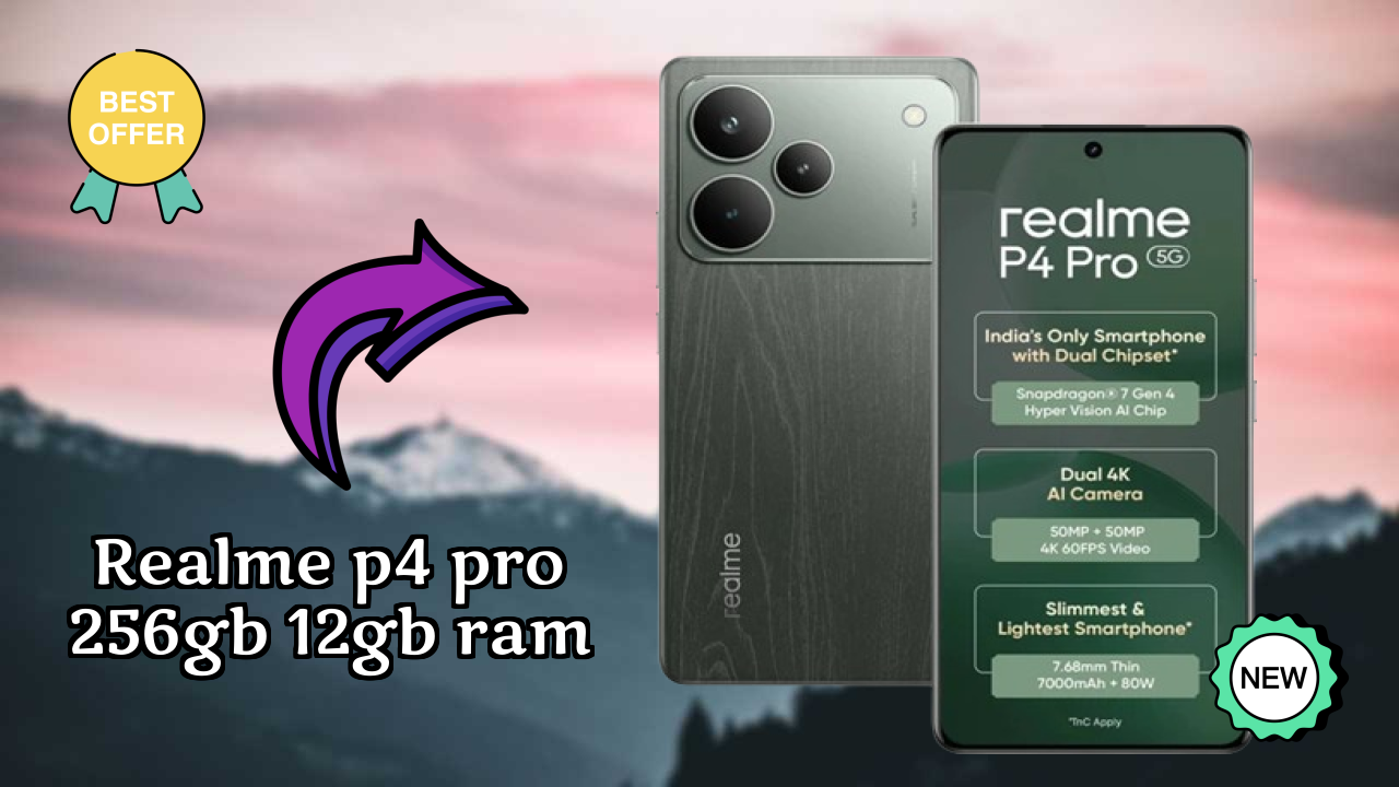 Realme P4 Pro 256GB 12GB RAM Review: 12 GB RAM Gaming Tested