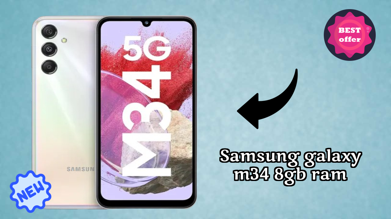 Samsung Galaxy M34 8GB RAM Gaming Test: Samsung Exynos 1280 FPS Performance